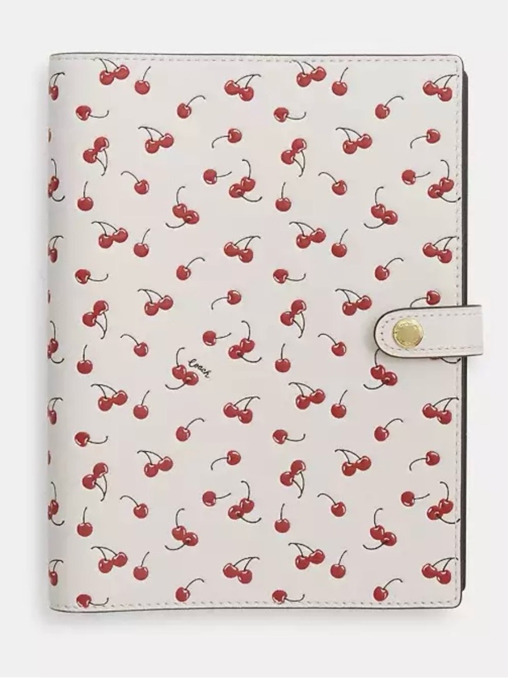 Coach Notebook Cherry 🍒Print *NEW RELEASE*